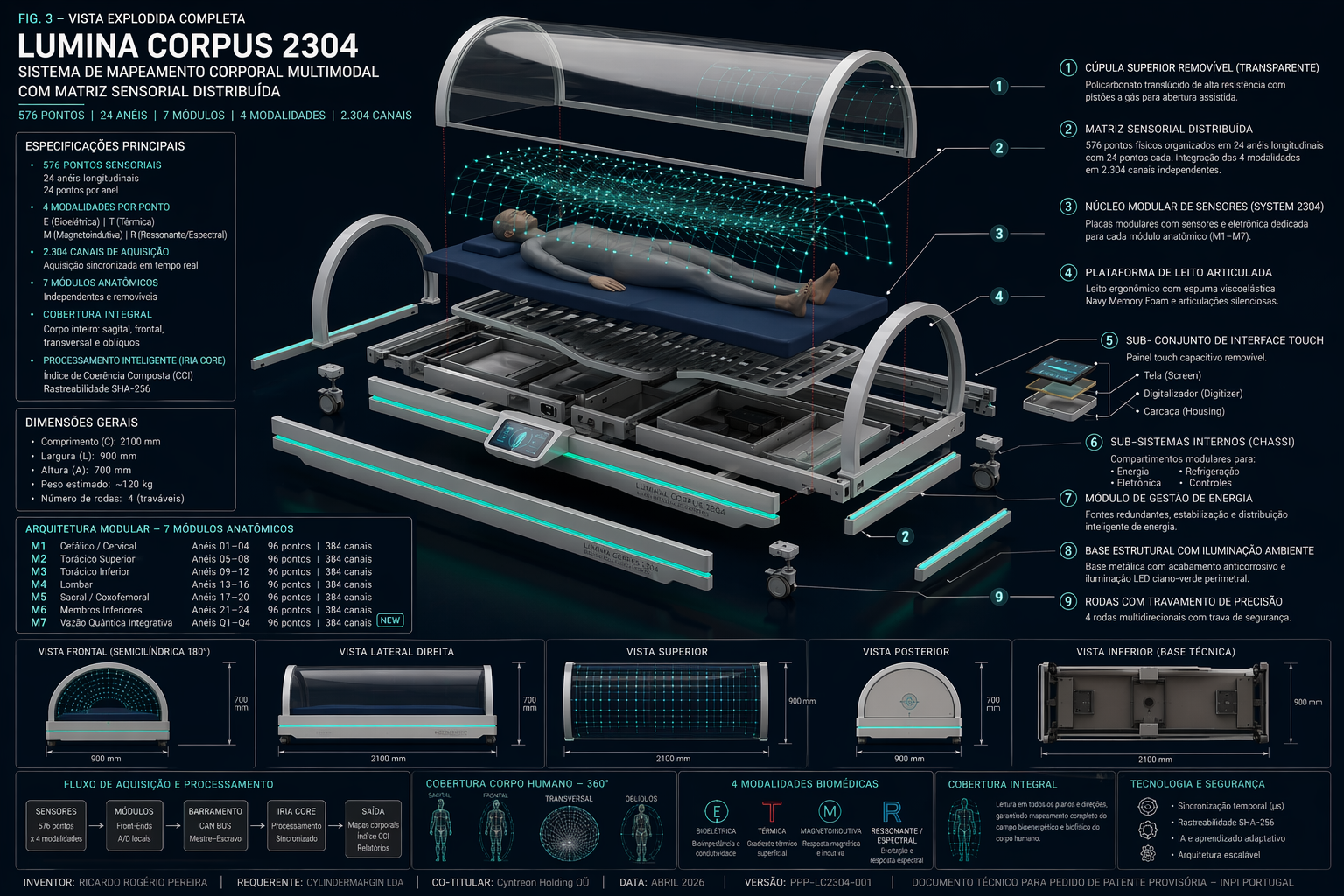Imagem Explodida do Sistema