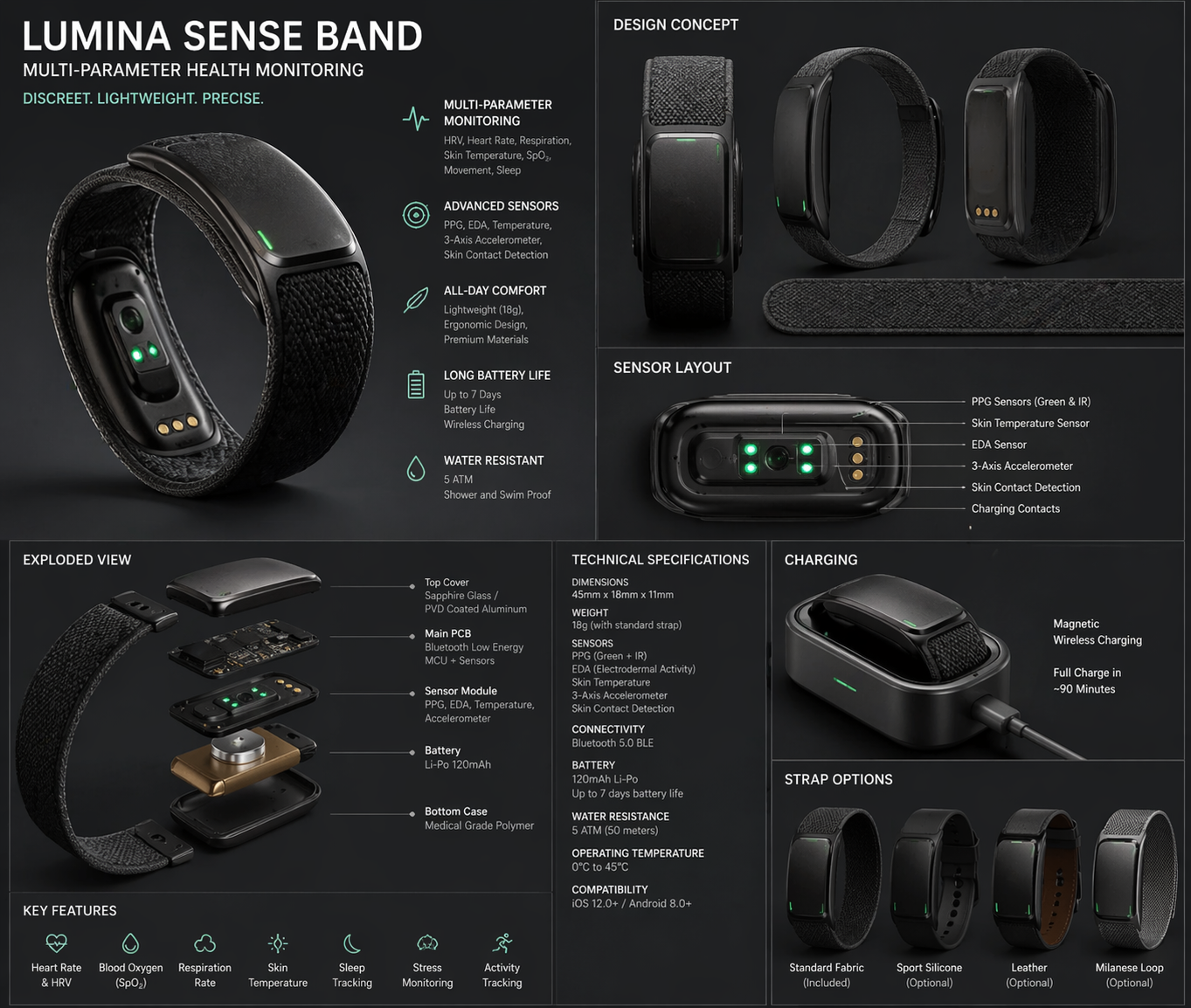 LUMINA Sense Band